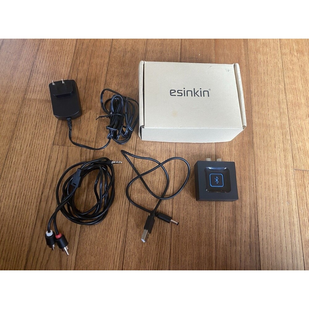 Esinkin Bluetooth Audio Adapter Receiver for Music Streaming Sound System